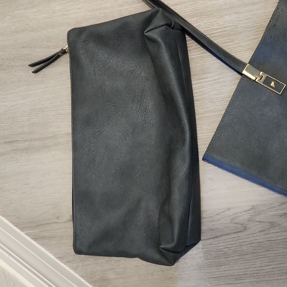 Sasha + Sofi 3pc Bag. Vegan Leather - Picture 3 of 11